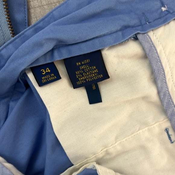 Polo men’s blue shorts with sharks. Size 34. - Picture 4 of 7